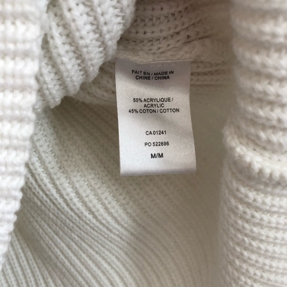 White Turtleneck Sweater - Picture 4 of 4